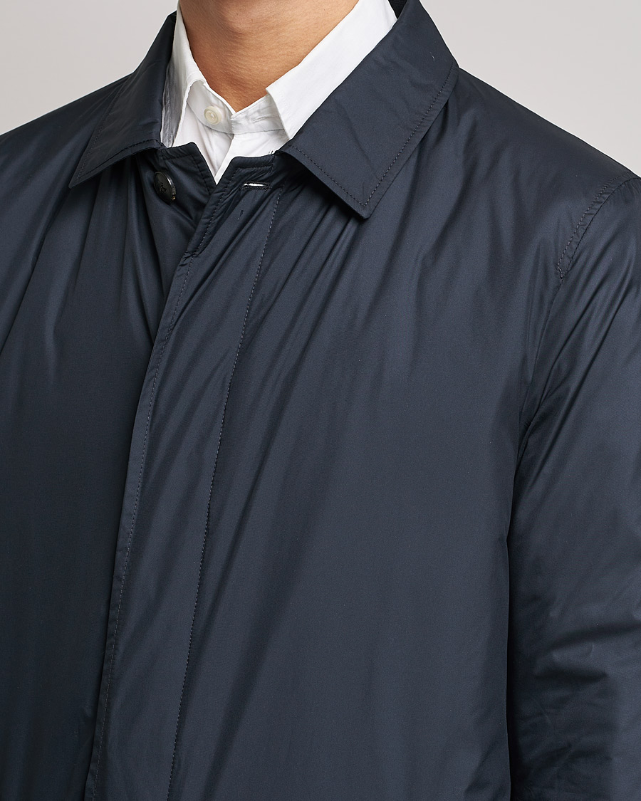 Homme | Manteaux Et Vestes | Sunspel | Recycled Polyester Padded Coat Navy