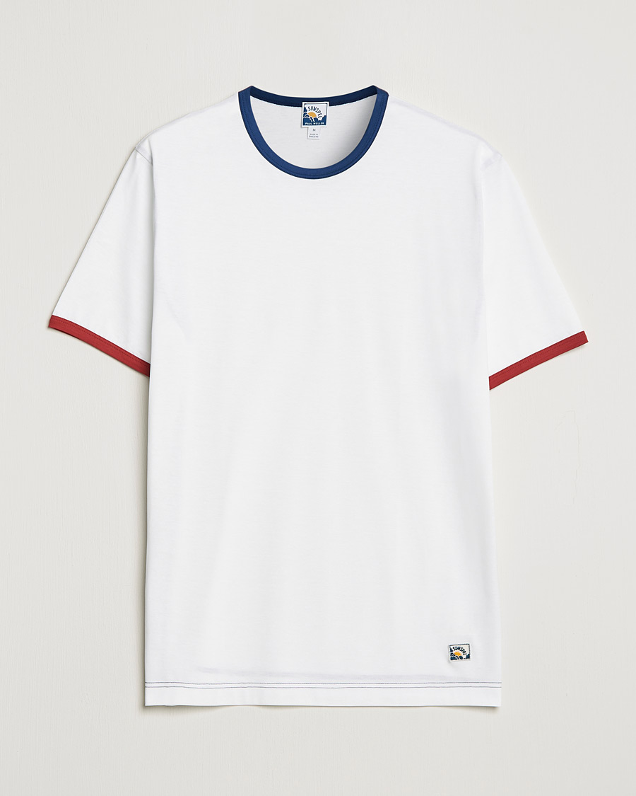 Homme | T-shirts | Sunspel | Paul Weller Supima Cotton T-Shirt White