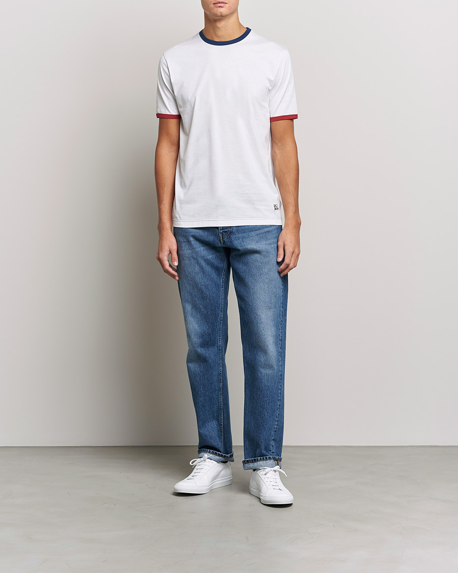 Homme | T-shirts | Sunspel | Paul Weller Supima Cotton T-Shirt White