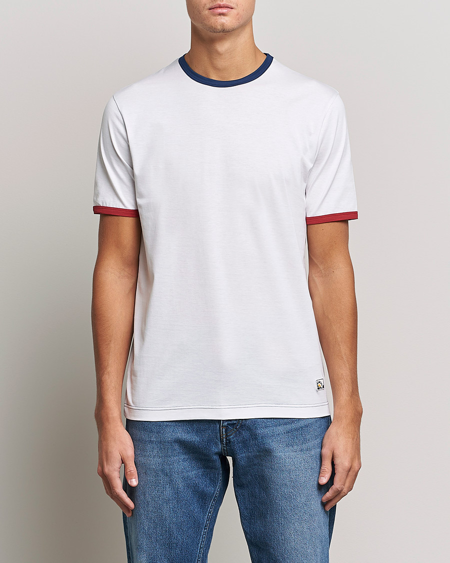 Homme | T-shirts | Sunspel | Paul Weller Supima Cotton T-Shirt White