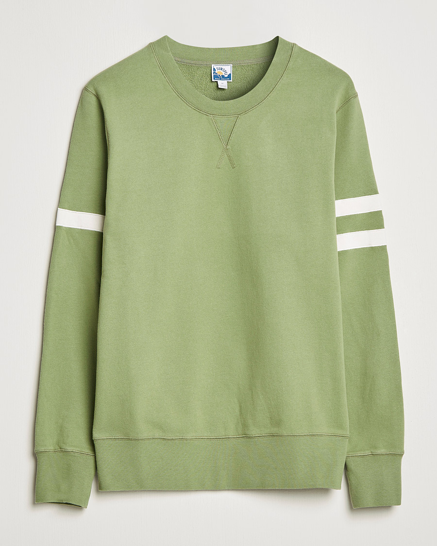 Homme | Pulls Et Tricots | Sunspel | Paul Weller Loopback Sweatshirt Dark Sage