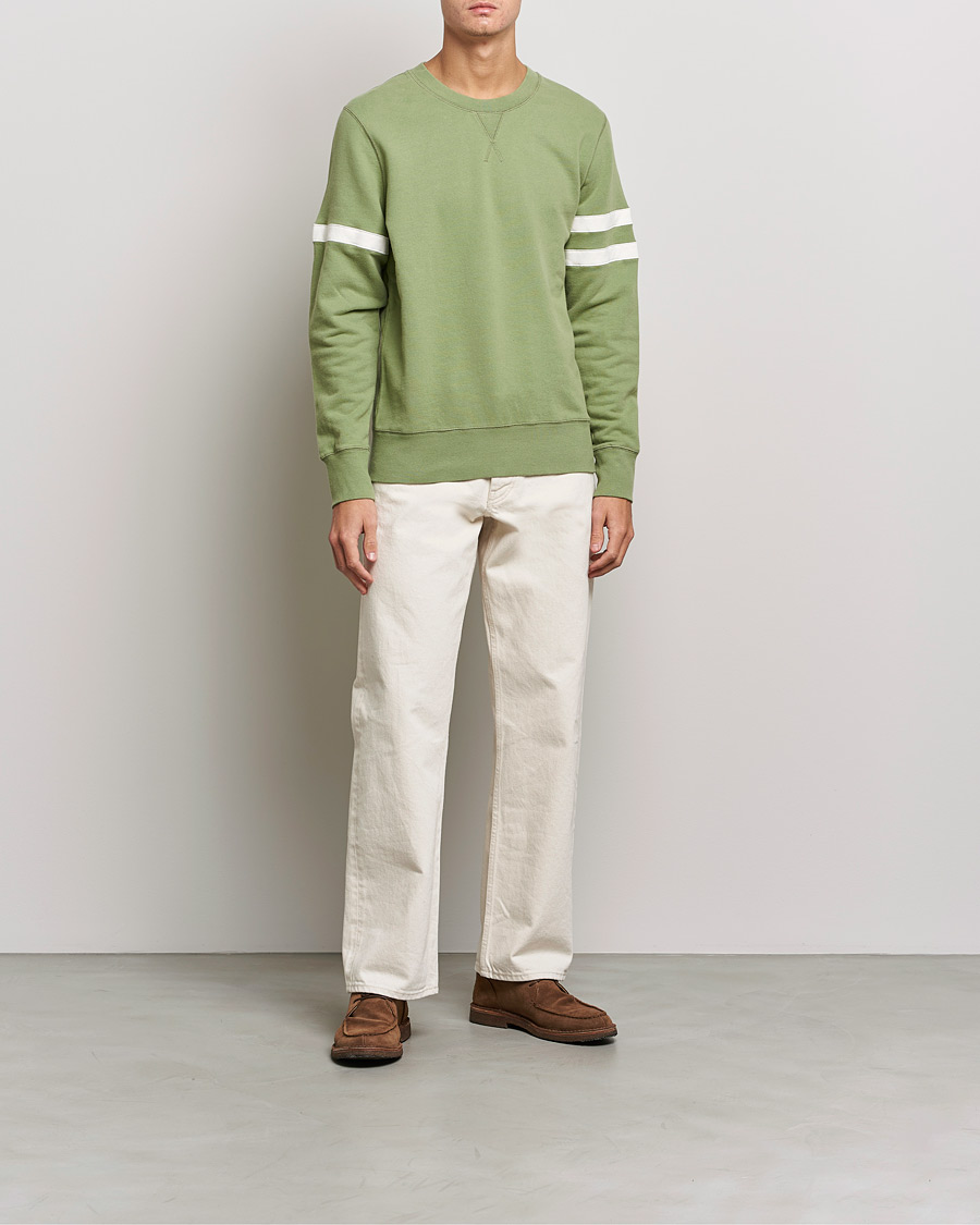 Homme | Pulls Et Tricots | Sunspel | Paul Weller Loopback Sweatshirt Dark Sage