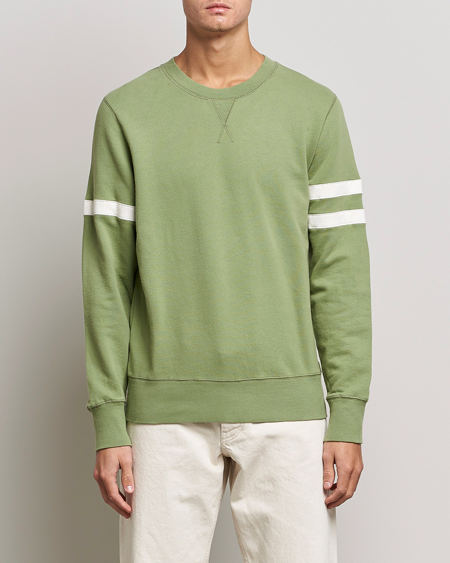Homme | Pulls Et Tricots | Sunspel | Paul Weller Loopback Sweatshirt Dark Sage