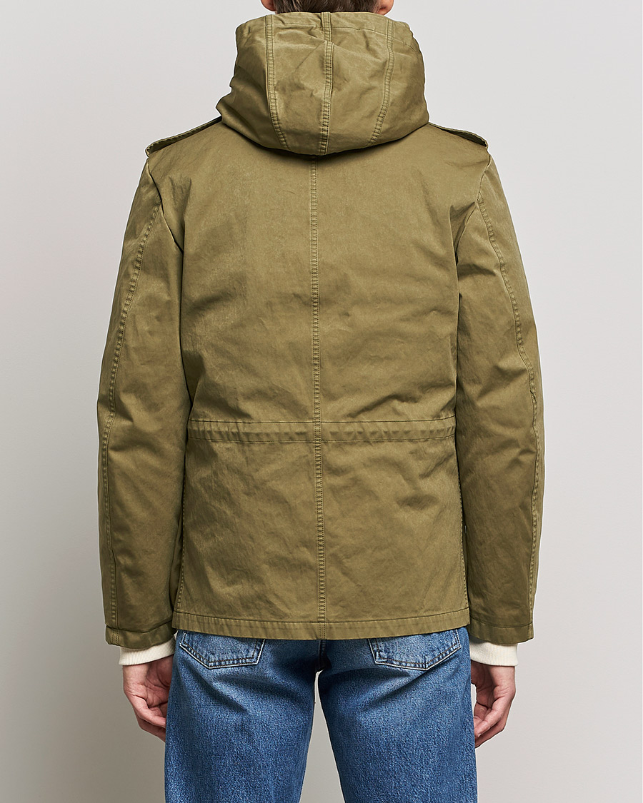 Homme | Manteaux Et Vestes | Ten c | Smok Snow OJJ Hooded Field Jacket Olive
