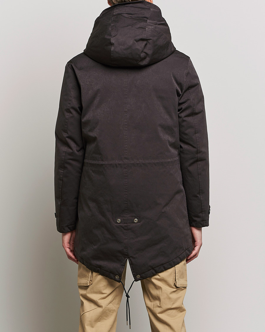 Homme | Manteaux Et Vestes | Ten c | OJJ Core Down Parka Dark Brown