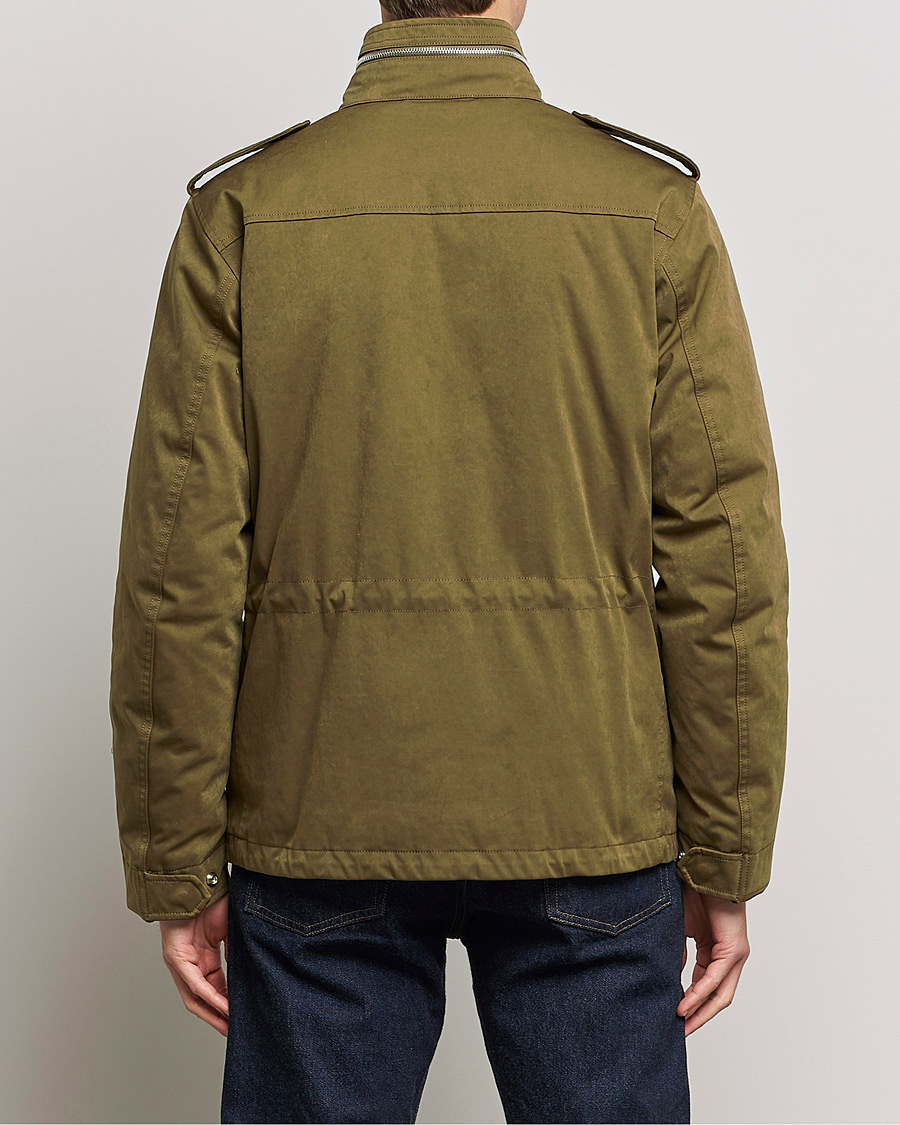 Homme | Manteaux Et Vestes | Ten c | Padded OJJ Short Field Jacket Olive