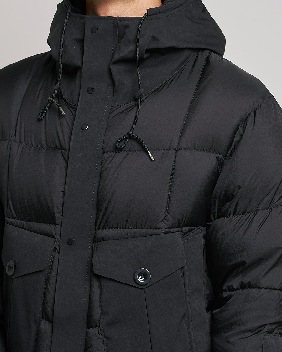 Homme | Manteaux Et Vestes | Ten c | Tempest Combo Down Jacket Black