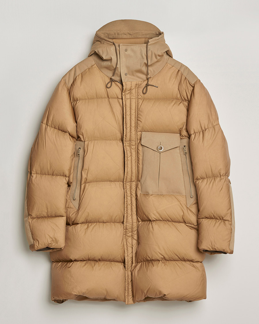 Homme | Manteaux Et Vestes | Ten c | Cyclone Combo Down Parka Sand