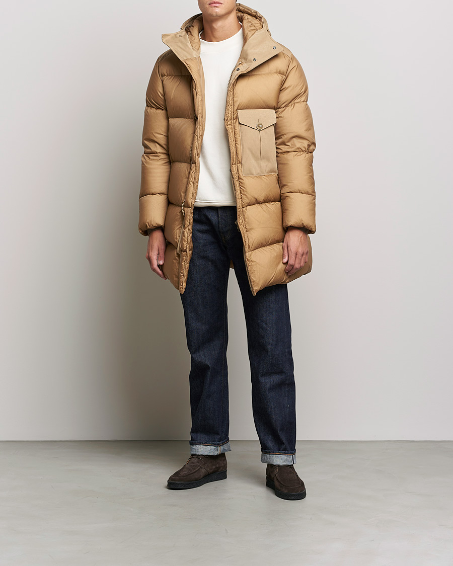 Homme | Manteaux Et Vestes | Ten c | Cyclone Combo Down Parka Sand