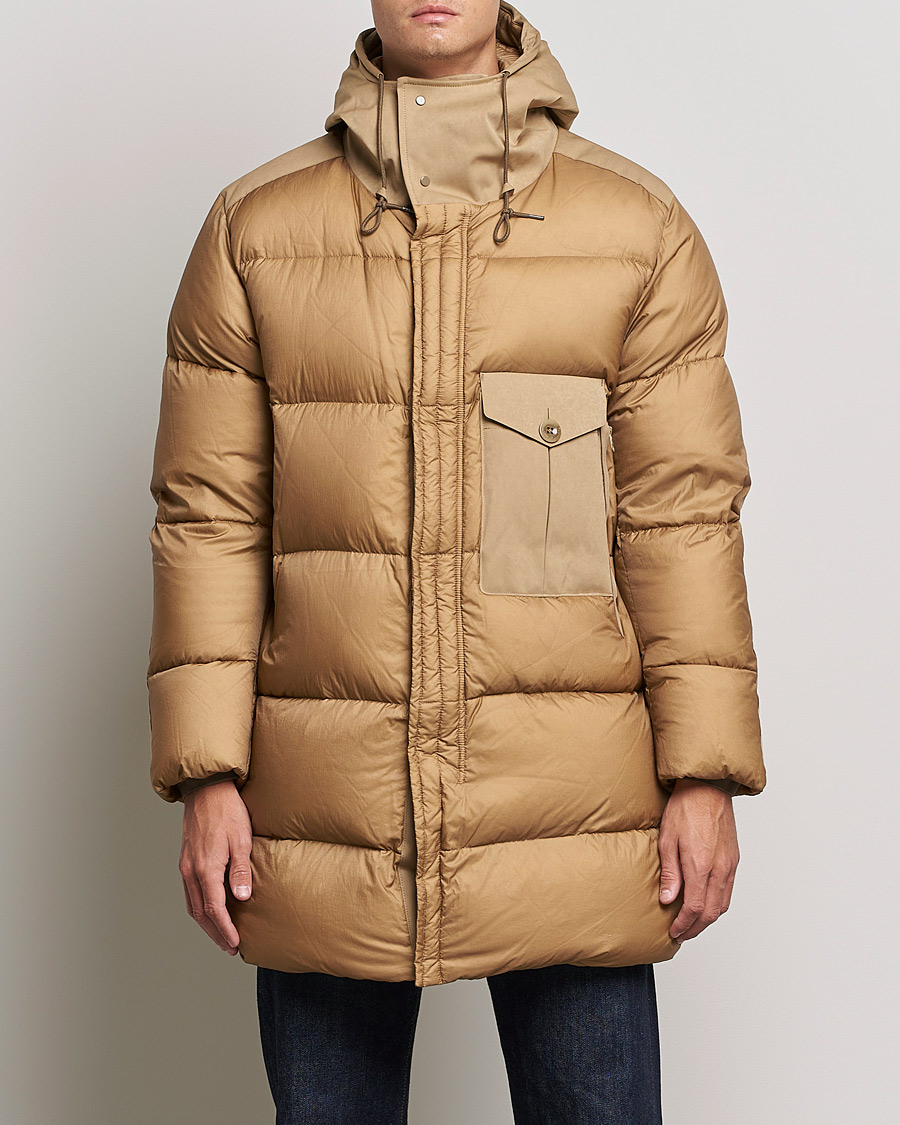 Homme | Manteaux Et Vestes | Ten c | Cyclone Combo Down Parka Sand