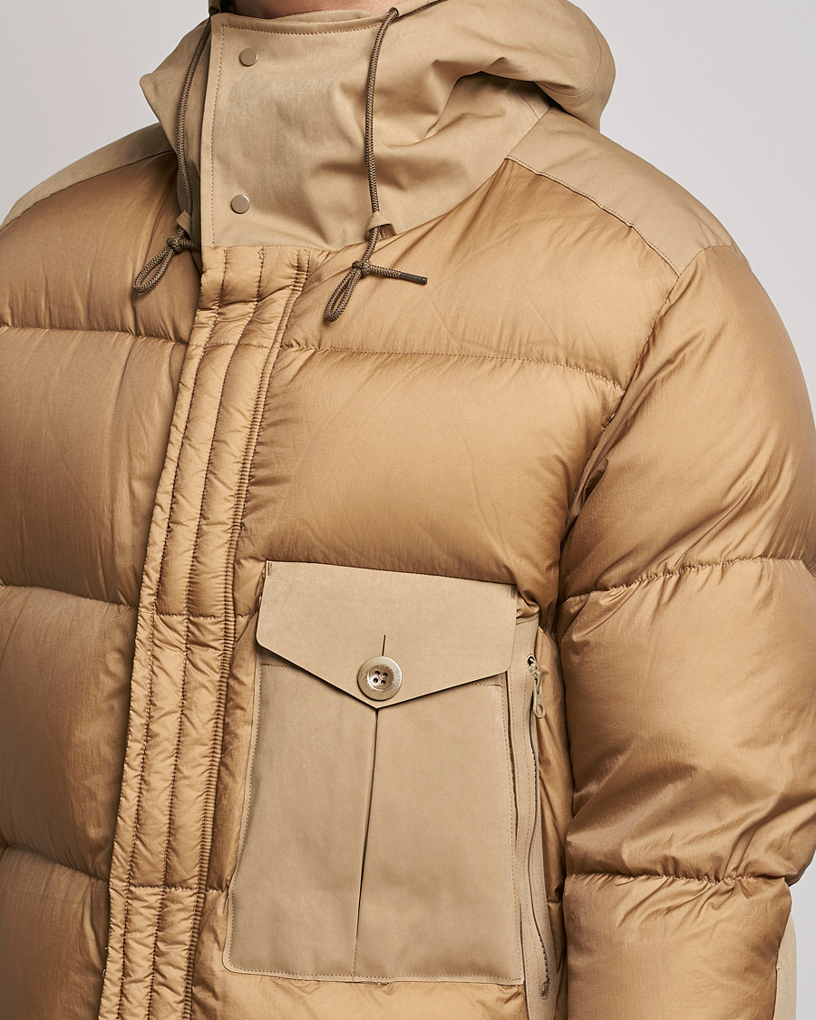 Homme | Manteaux Et Vestes | Ten c | Cyclone Combo Down Parka Sand
