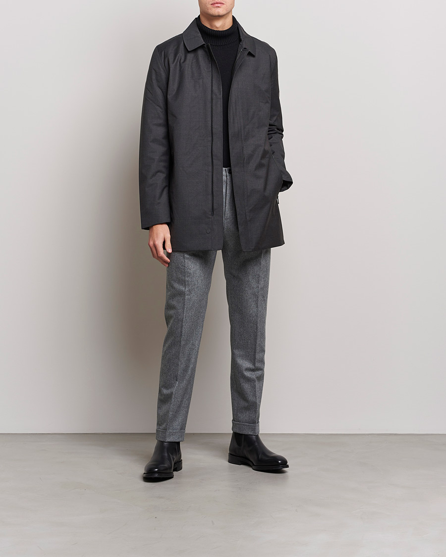 Homme | Manteaux Et Vestes | UBR | Regulator Coat Savile Grey Wool