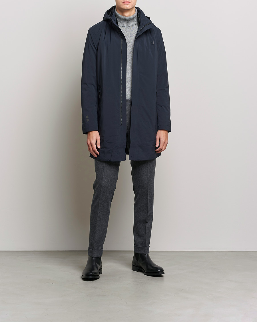 Homme | Manteaux Et Vestes | UBR | Black Storm Coat Navy