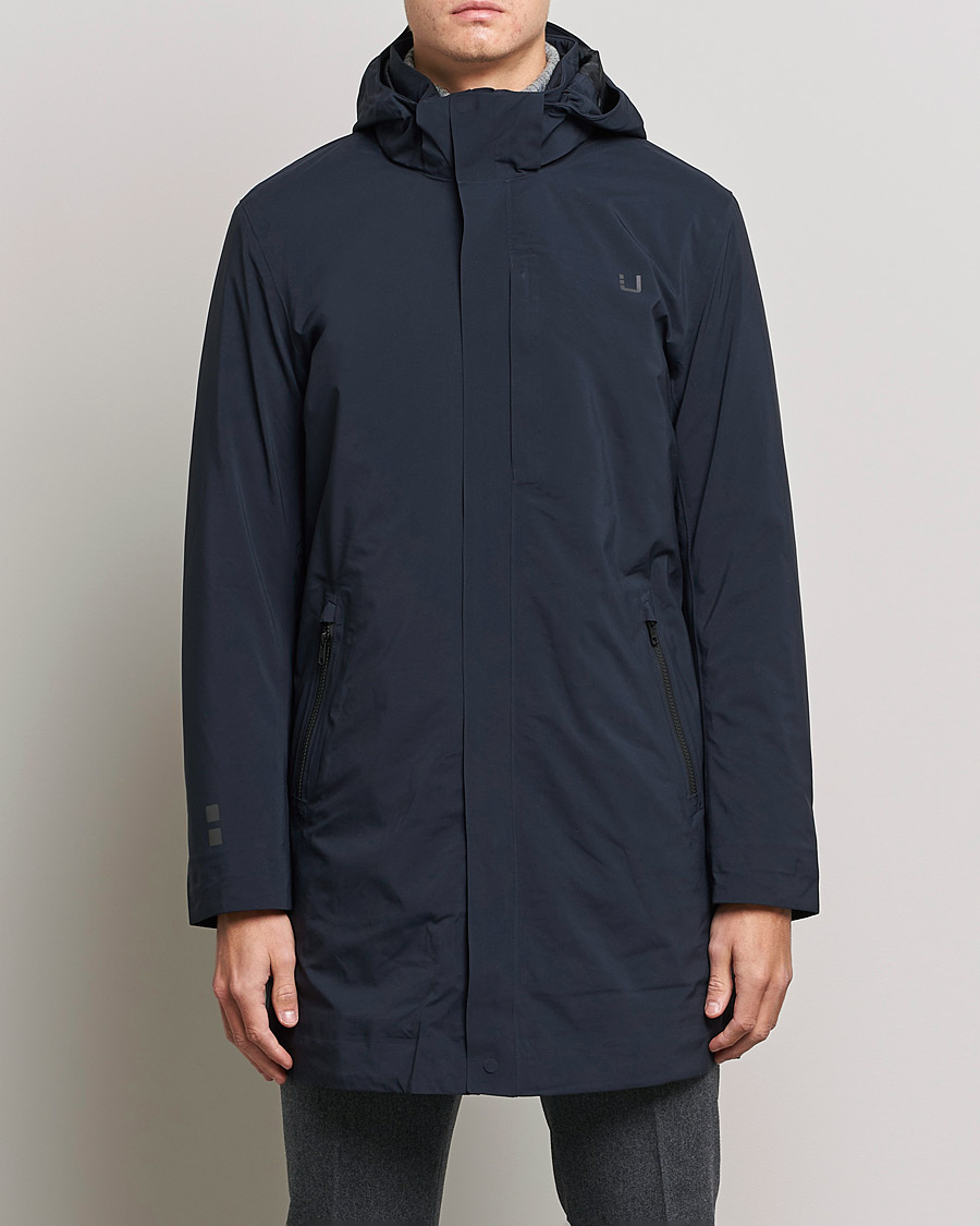 Homme | Manteaux Et Vestes | UBR | Black Storm Coat Navy
