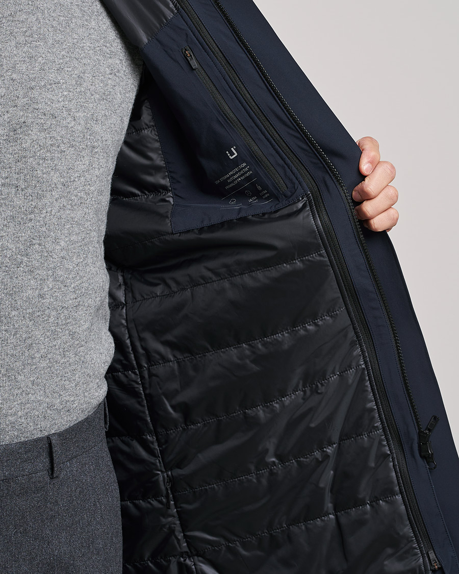 Homme | Manteaux Et Vestes | UBR | Black Storm Coat Navy