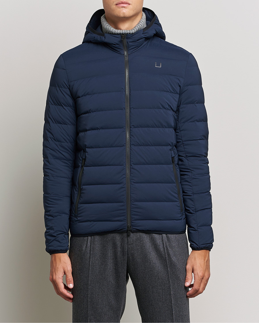 Homme | Sections | UBR | Sonic Delta Hooded Jacket Navy