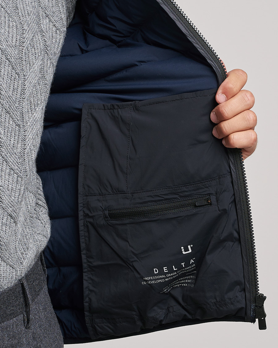 Homme | Manteaux Et Vestes | UBR | Sonic Delta Hooded Jacket Navy