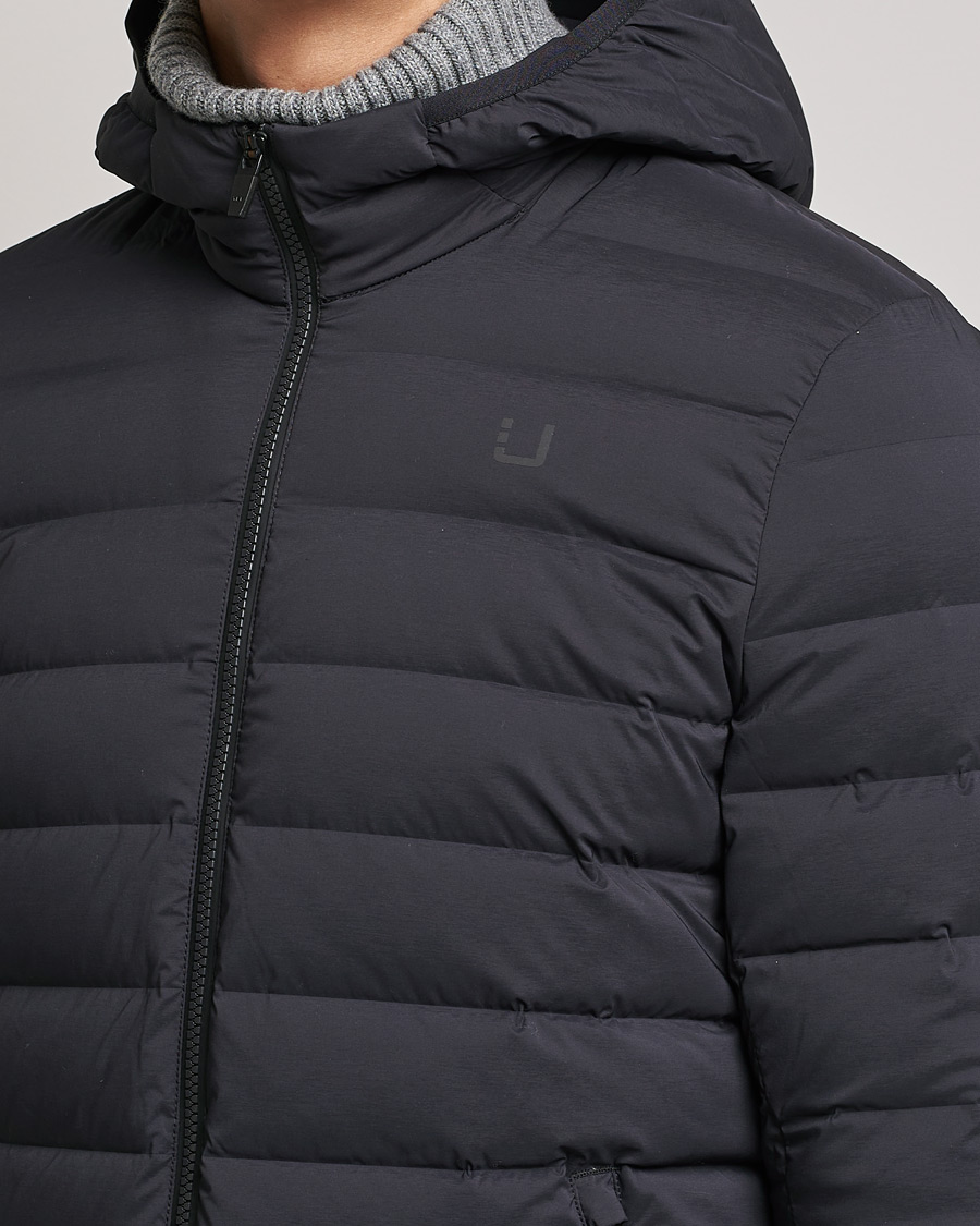 Homme | Manteaux Et Vestes | UBR | Sonic Delta Hooded Jacket Black Storm