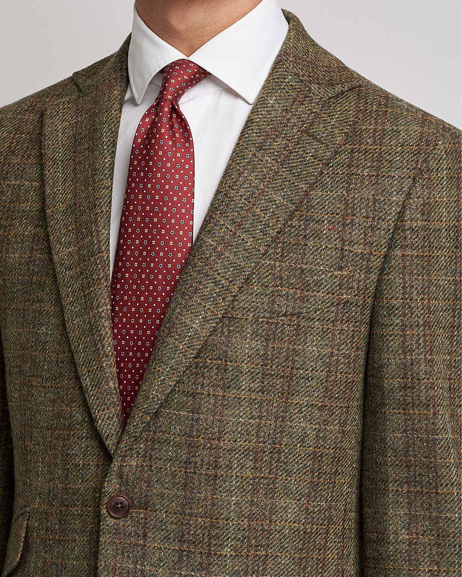 Homme | Blazers | Walker Slater | Edward Wool Donegal Blazer Green