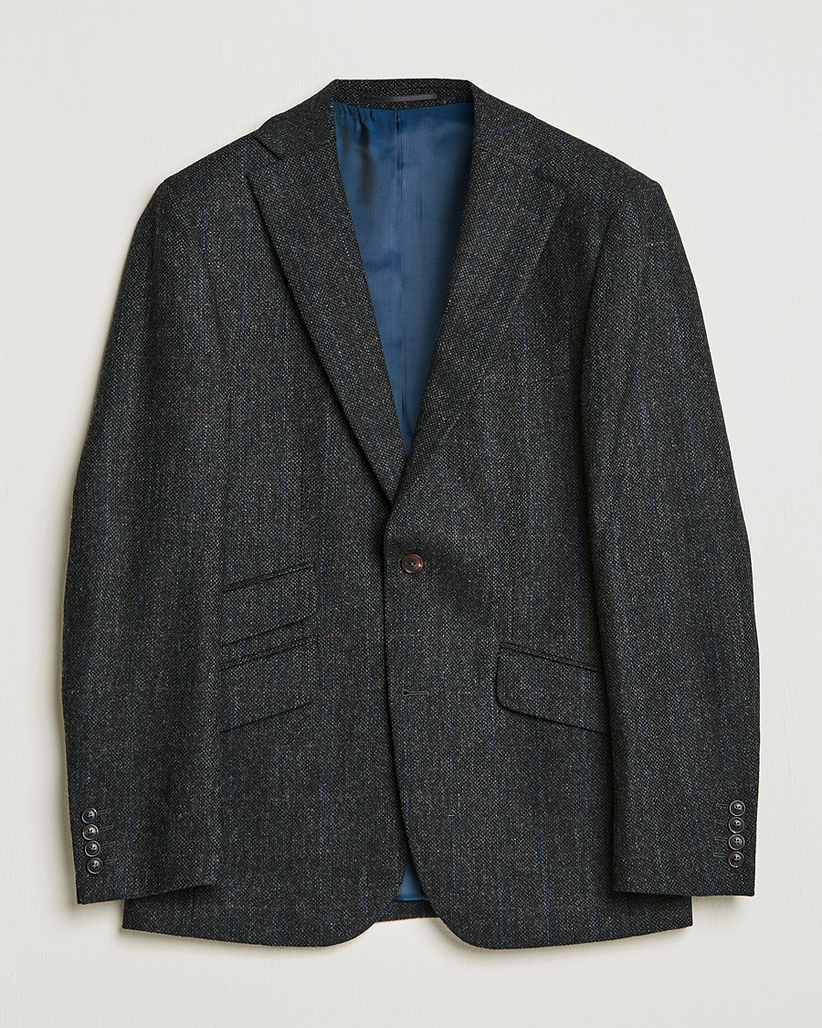 Homme | Blazers | Walker Slater | Edward Lambswool Tweed Blazer Grey