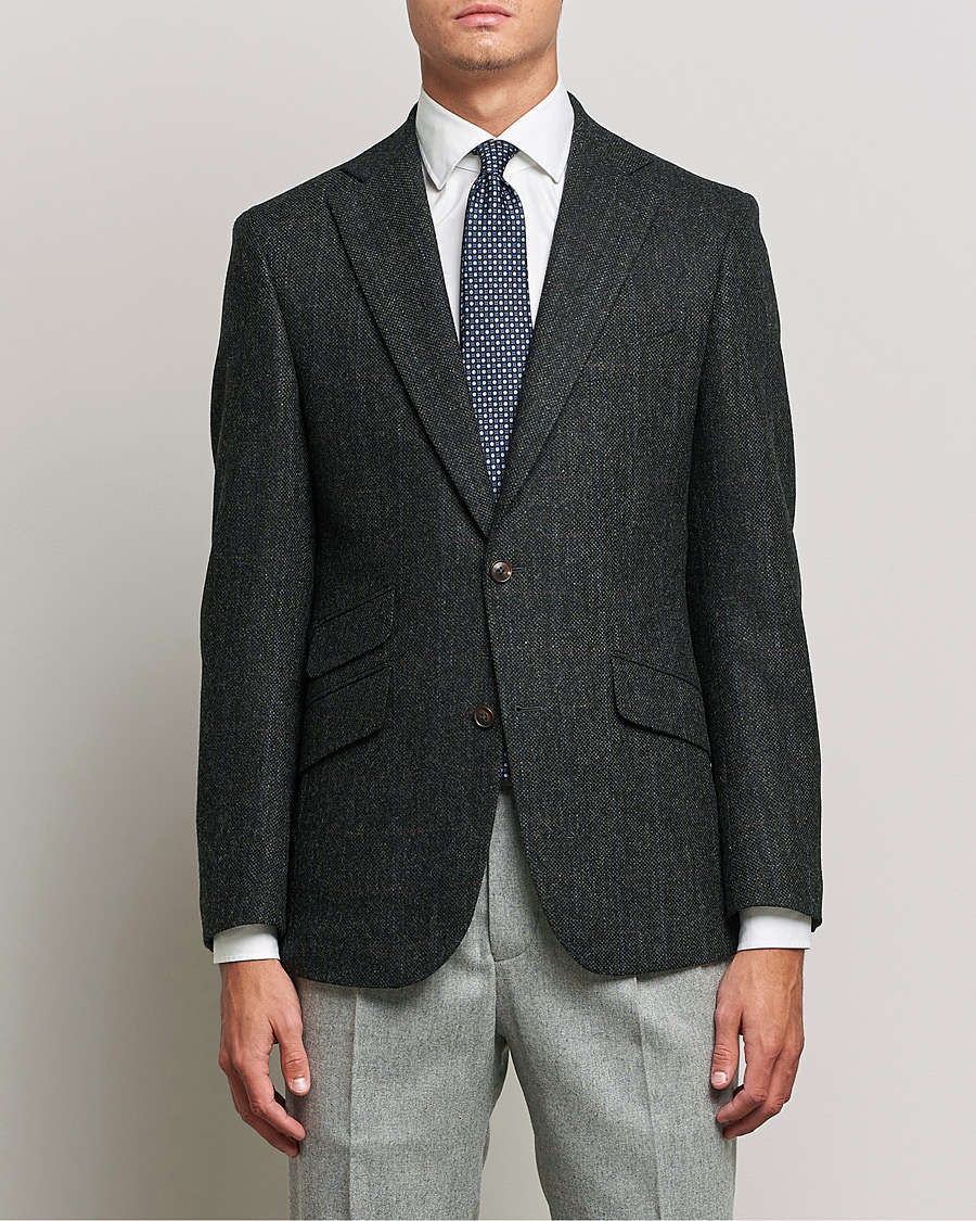 Homme | Blazers | Walker Slater | Edward Lambswool Tweed Blazer Grey
