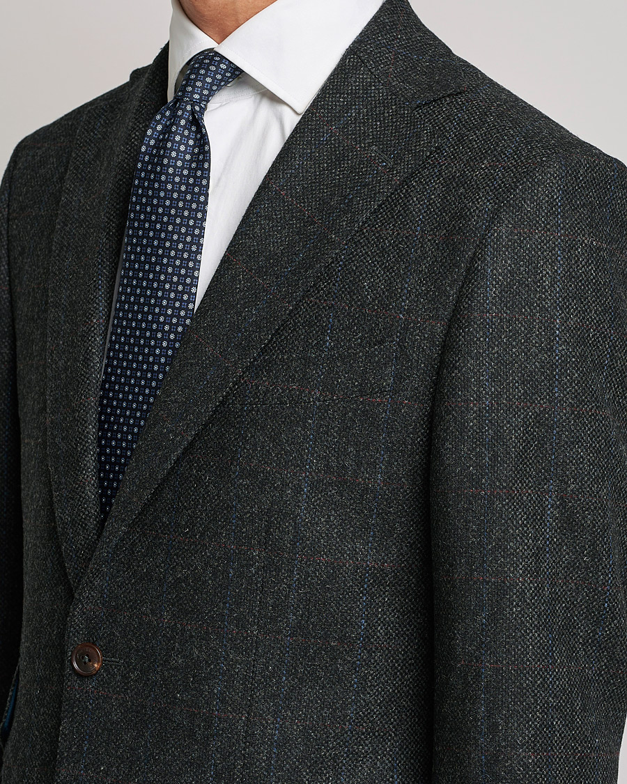 Homme | Blazers | Walker Slater | Edward Lambswool Tweed Blazer Grey