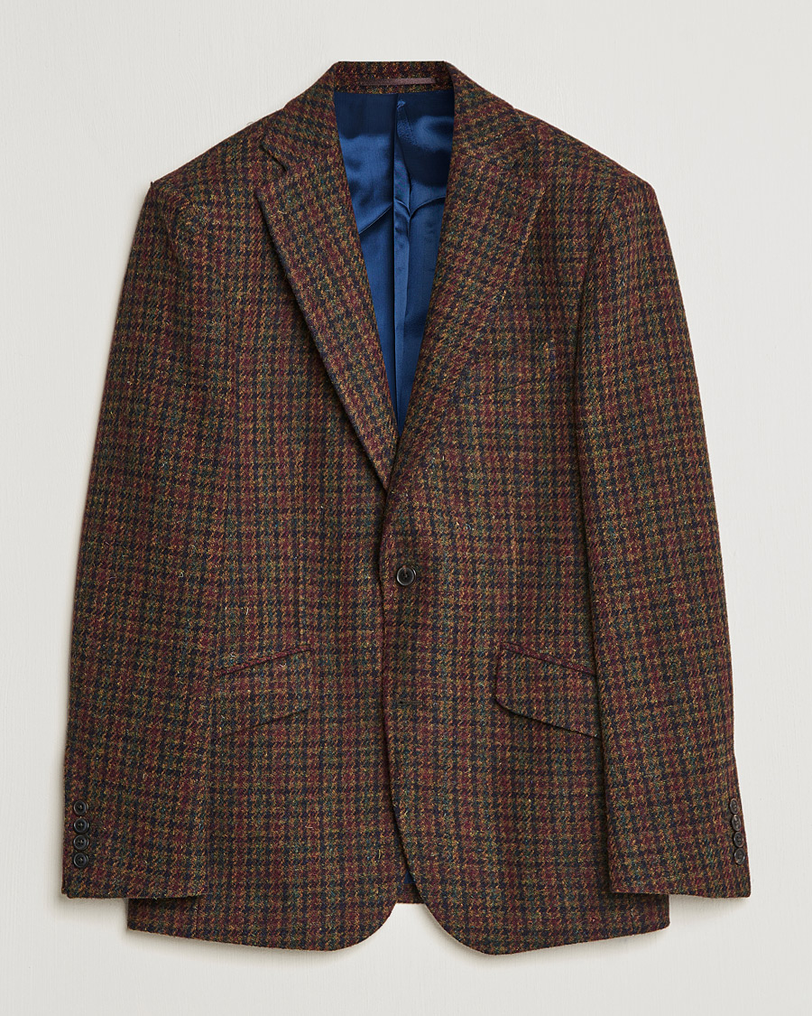 Homme | Blazers | Walker Slater | Edward Harris Checked Tweed Blazer Green