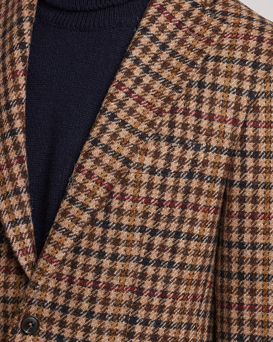 Homme | Blazers | Walker Slater | Edward Harris Checked Tweed Blazer Beige