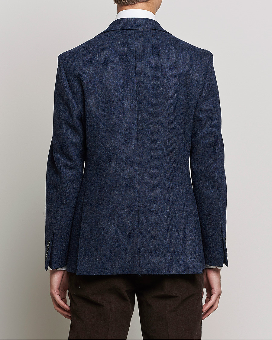 Homme | Blazers | Walker Slater | Edward Harris Tweed Blazer Navy