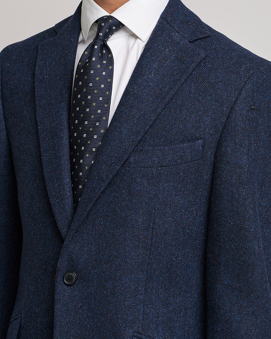 Homme | Blazers | Walker Slater | Edward Harris Tweed Blazer Navy