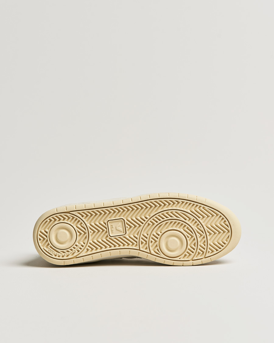 Homme | Veja V-10 Leather Sneaker Extra White Sahara Emeraude | Veja | V-10 Leather Sneaker Extra White Sahara Emeraude