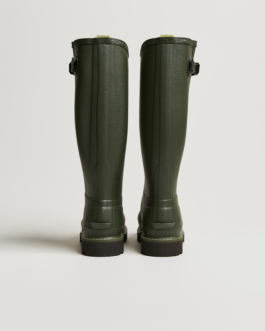 Homme | Hunter Balmoral Commando Sole Boot Dark Olive | Hunter Boots | Hunter Balmoral Commando Sole Boot Dark Olive
