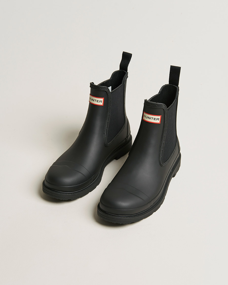 Homme | Couvre-Chaussures | Hunter Boots | Commando Chelsea Boot Black
