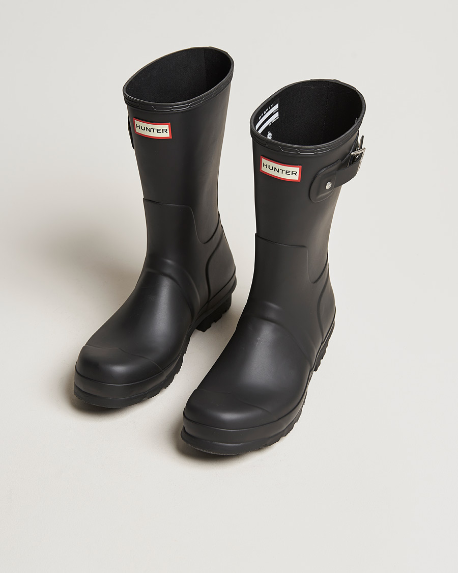 Homme | Couvre-Chaussures | Hunter Boots | Original Short Boot Black