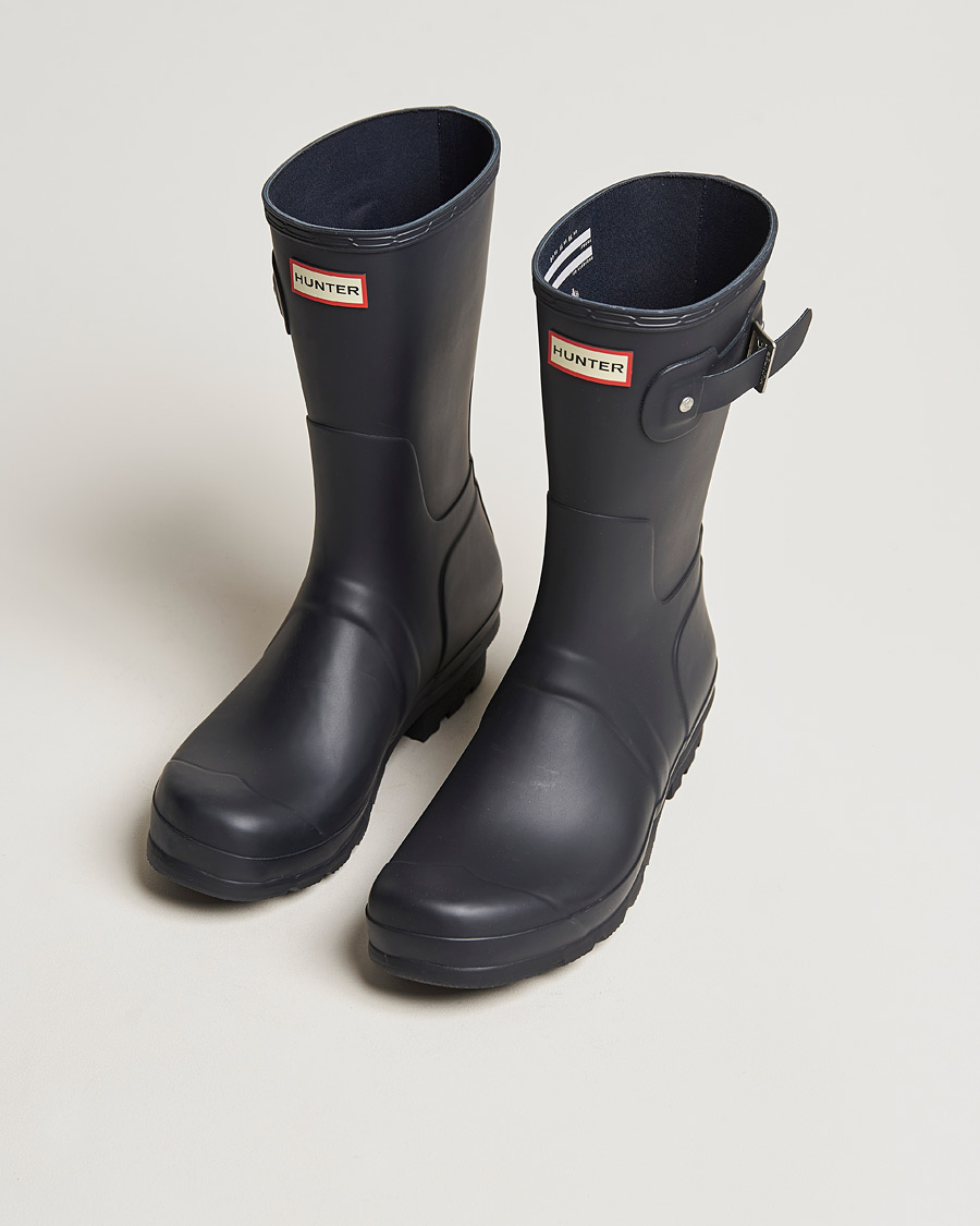 Homme | Couvre-Chaussures | Hunter Boots | Original Short Boot Navy