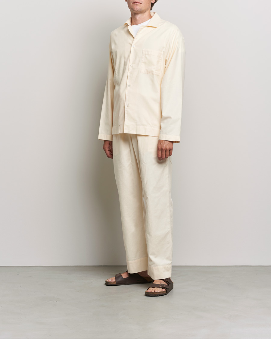 Homme | Peignoirs Et Pyjamas | Tekla | Flannel Pyjama Shirt Moondust