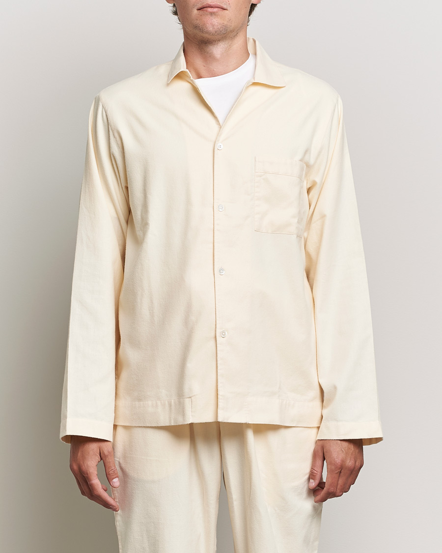 Homme | Peignoirs Et Pyjamas | Tekla | Flannel Pyjama Shirt Moondust