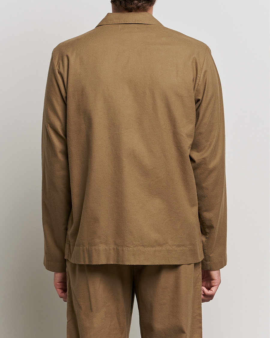 Homme | Peignoirs Et Pyjamas | Tekla | Flannel Pyjama Shirt Moss