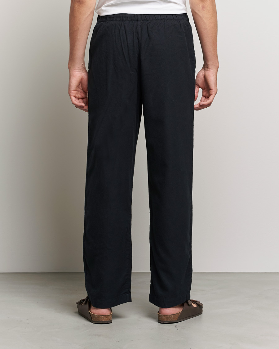 Homme | Peignoirs Et Pyjamas | Tekla | Flannel Pyjama Pants Lucid Black
