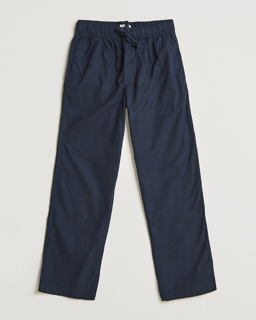 Homme | Peignoirs Et Pyjamas | Tekla | Flannel Pyjama Pants Midnight Blue