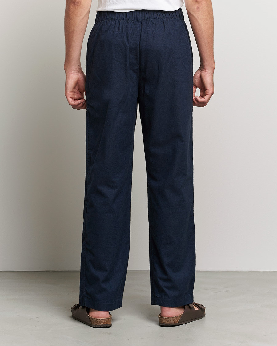 Homme | Peignoirs Et Pyjamas | Tekla | Flannel Pyjama Pants Midnight Blue