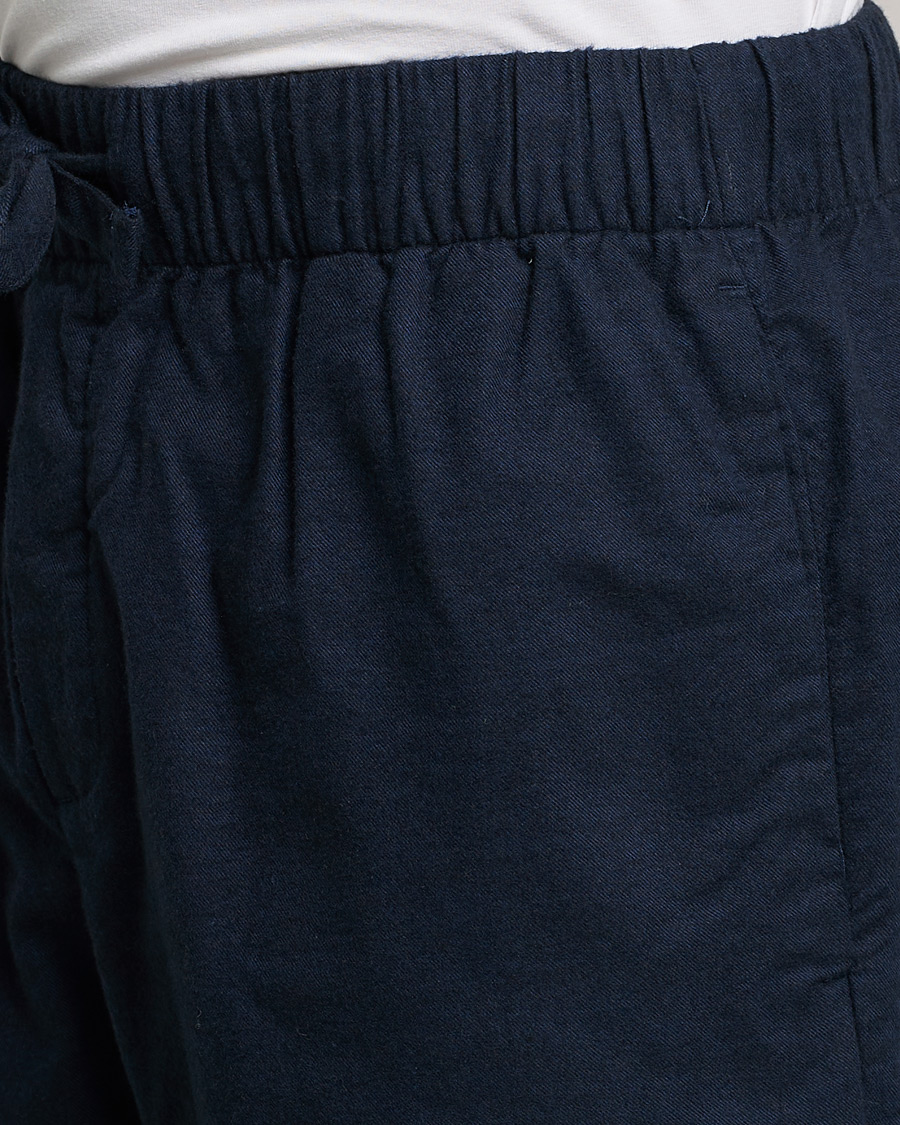 Homme | Peignoirs Et Pyjamas | Tekla | Flannel Pyjama Pants Midnight Blue