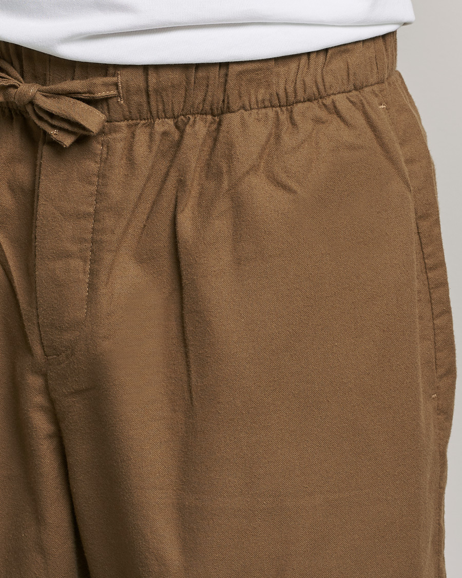 Homme | Peignoirs Et Pyjamas | Tekla | Flannel Pyjama Pants Moss