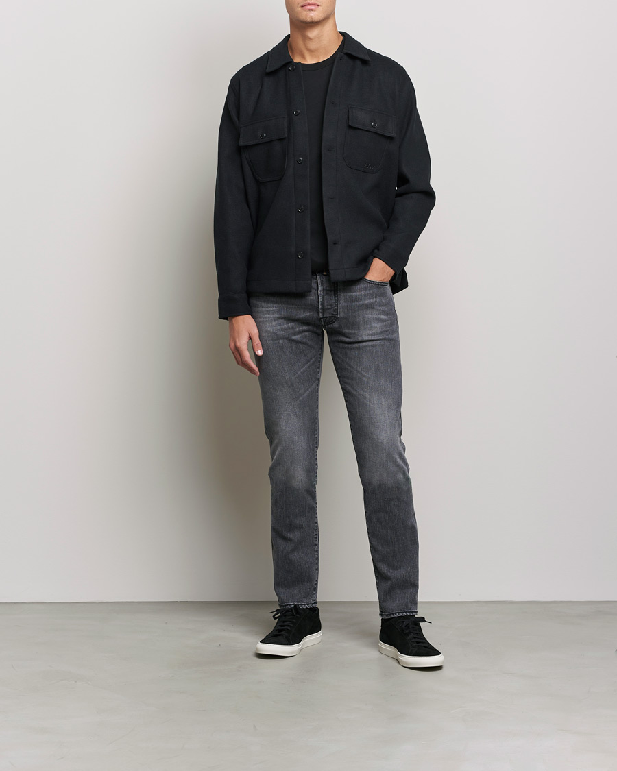 Homme | Jeans | Jacob Cohën | Bard Limited Edition Slim Fit Jeans Grey/Black