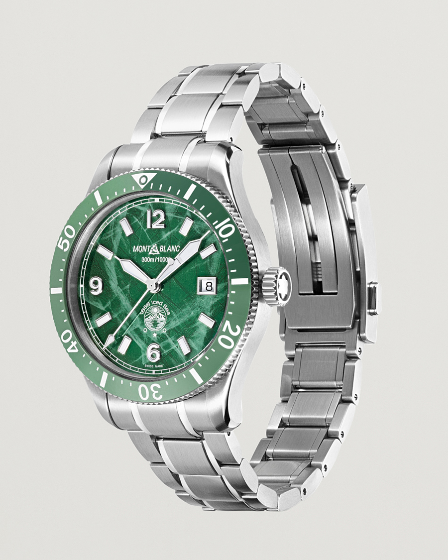 Homme |  | Montblanc | 1858 Iced Sea Automatic 41mm Green
