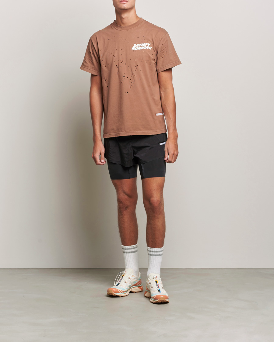 Homme | T-shirts | Satisfy | MothTech Distressed T-Shirt Thrush