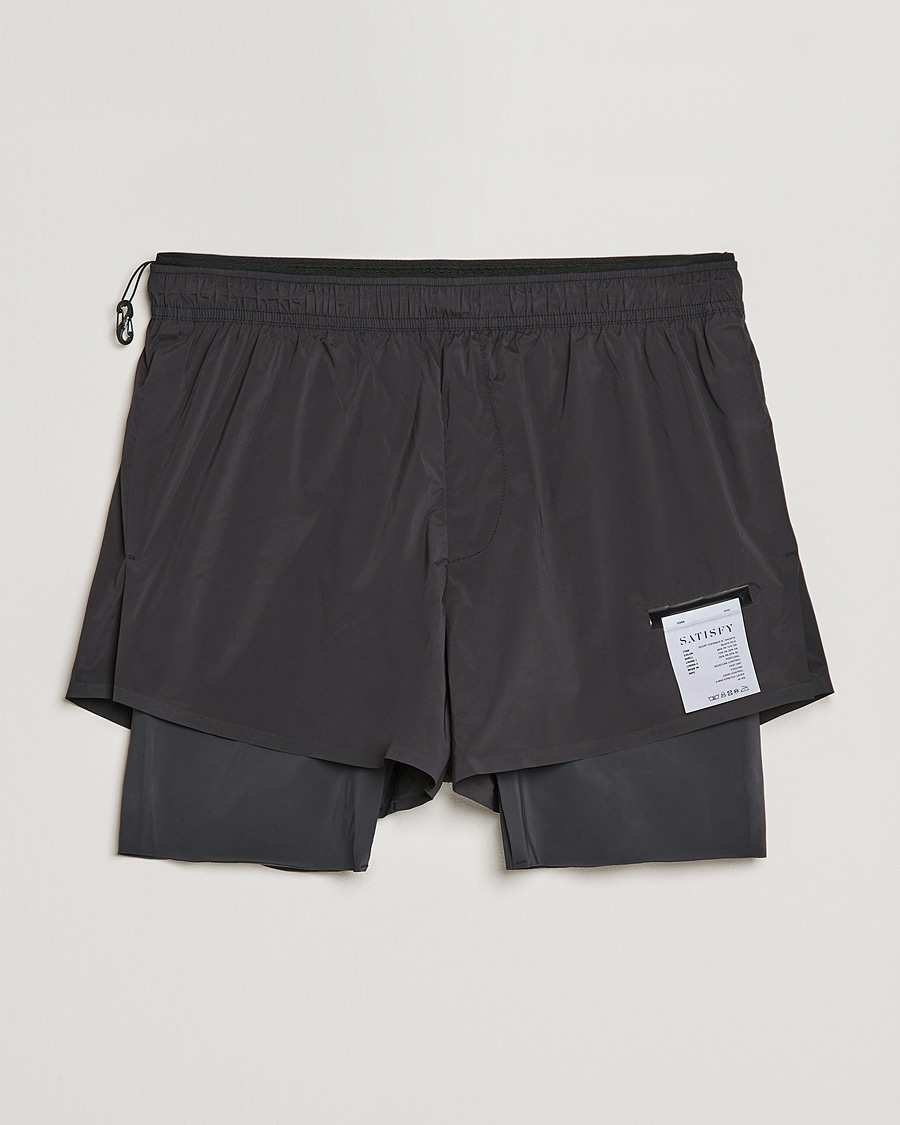 Homme | Shorts | Satisfy | TechSilk Shorts Black