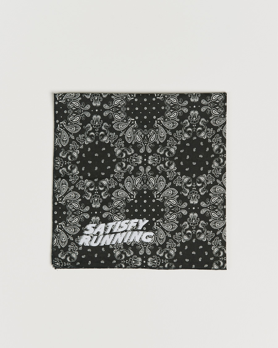 Homme | Satisfy Japanese Cotton Bandana Black | Satisfy | Japanese Cotton Bandana Black