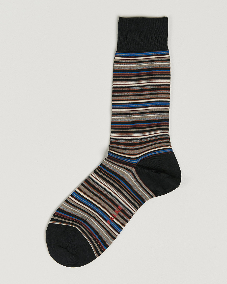 Homme | Sous-Vêtements Et Chaussettes | Falke | Micro Block Sock Grey Multi
