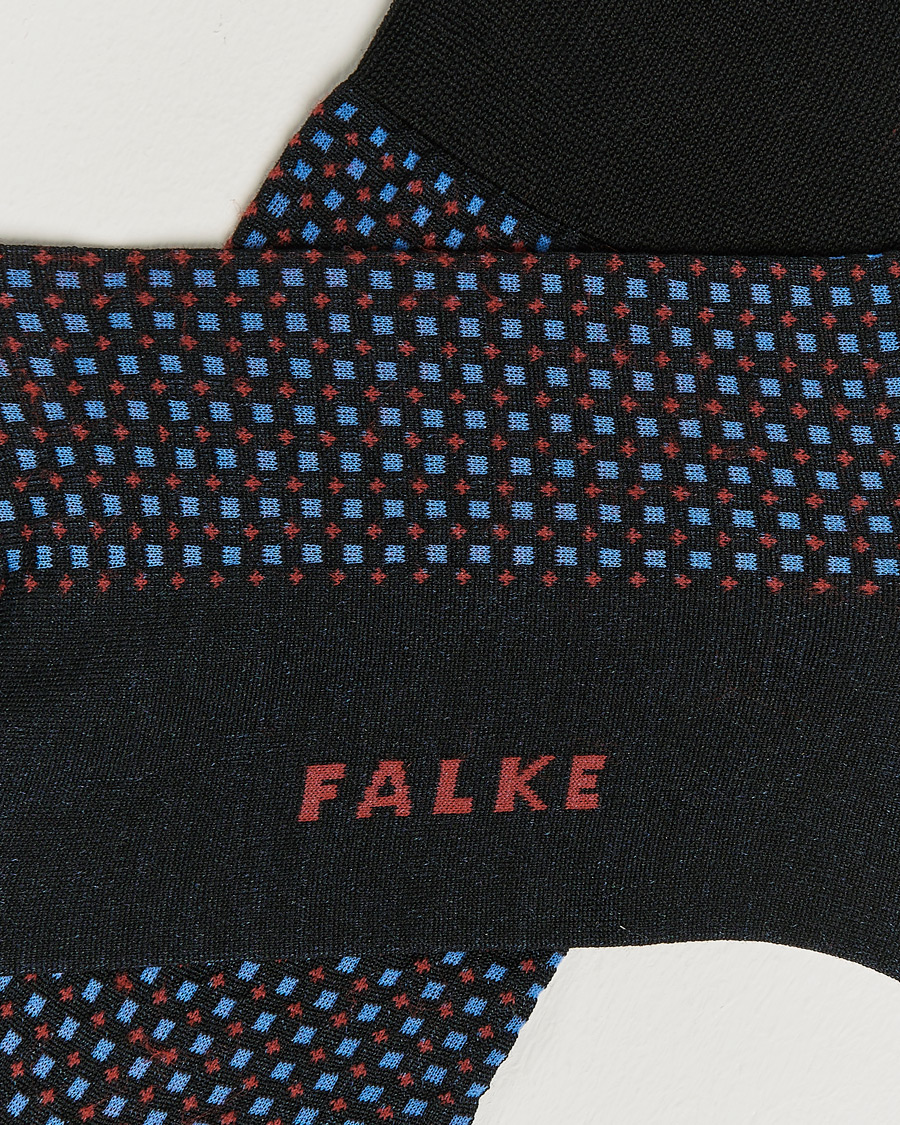 Homme | Sous-Vêtements Et Chaussettes | Falke | Up Town Tie Sock Black